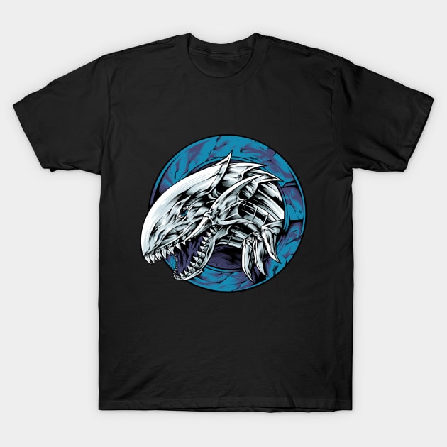 Blue eyes white dragon t shirt 2025